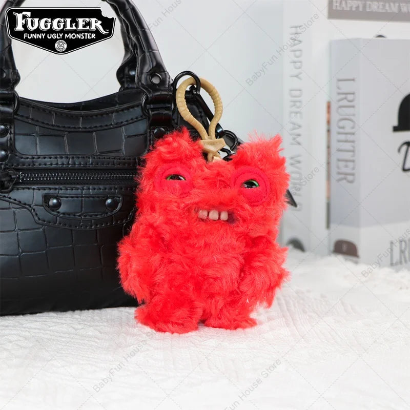Original Fuggler Ugly Teeth Monster Plush Toy Keychain Pendant