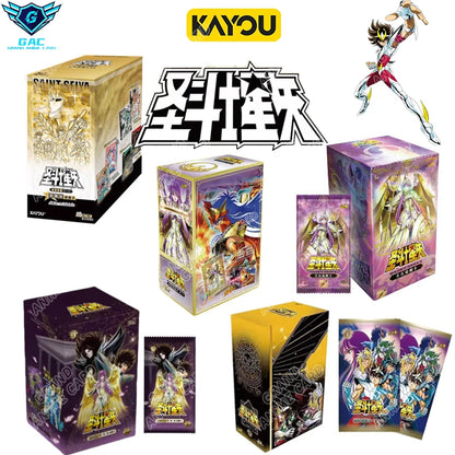 New Kayou Saint Seiya Cloth Awakening Card Box Manga Edition Collectible Card Star Pack Japanese Anime Rare Collection Cards
