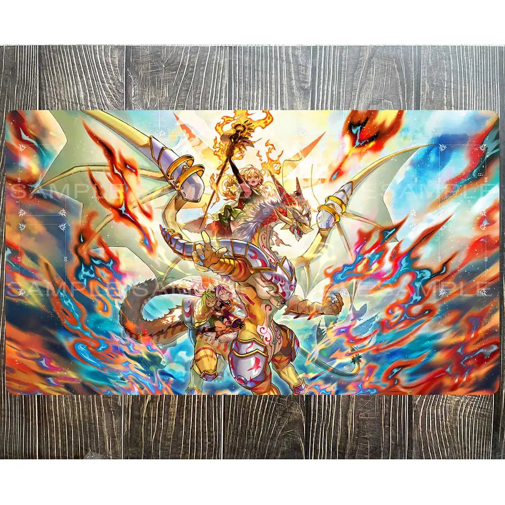 Yu-Gi-Oh Playmat Game Card Pad YGO Yugioh Mat TCG M-005