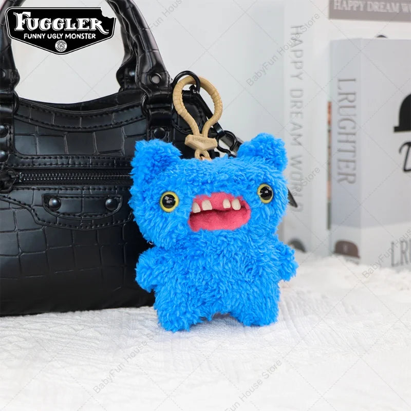 Original Fuggler Ugly Teeth Monster Plush Toy Keychain Pendant