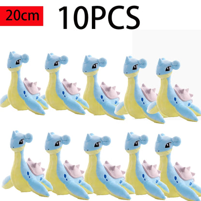 2026 Pokemon Plush Dolls Set - Soft Stuffed Animals Pikachu Charmander Bulbasaur Squirtle Psyduck Eevee Peluche Toy Gifts