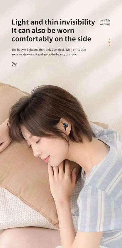 X55 Sleep Earphones Bluetooth Earphones Long Battery Life No In Ear Wireless Earphones Bluetooth