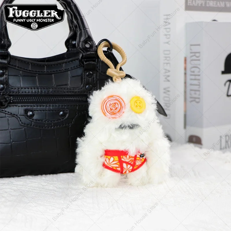 Original Fuggler Ugly Teeth Monster Plush Toy Keychain Pendant