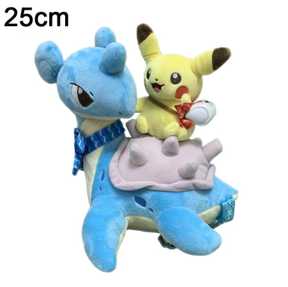 Pokemon Pikachu Morpeko Gengar Cosplay Toy Snorlax Garchomp Tyranitar Hydreigon Anime Eevee Lapras Stuffed Plush Charizard doll