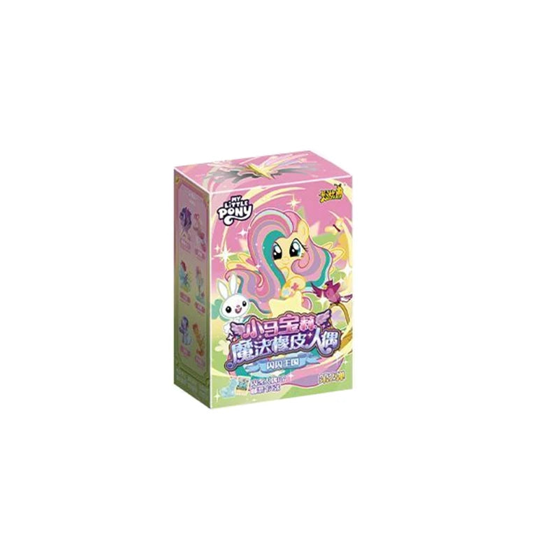 Kayou My Little Pony Magic Rubber Puppet V1 V2 V3 Trendy Blind Box Genuine Eraser Holiday Gift Ornaments