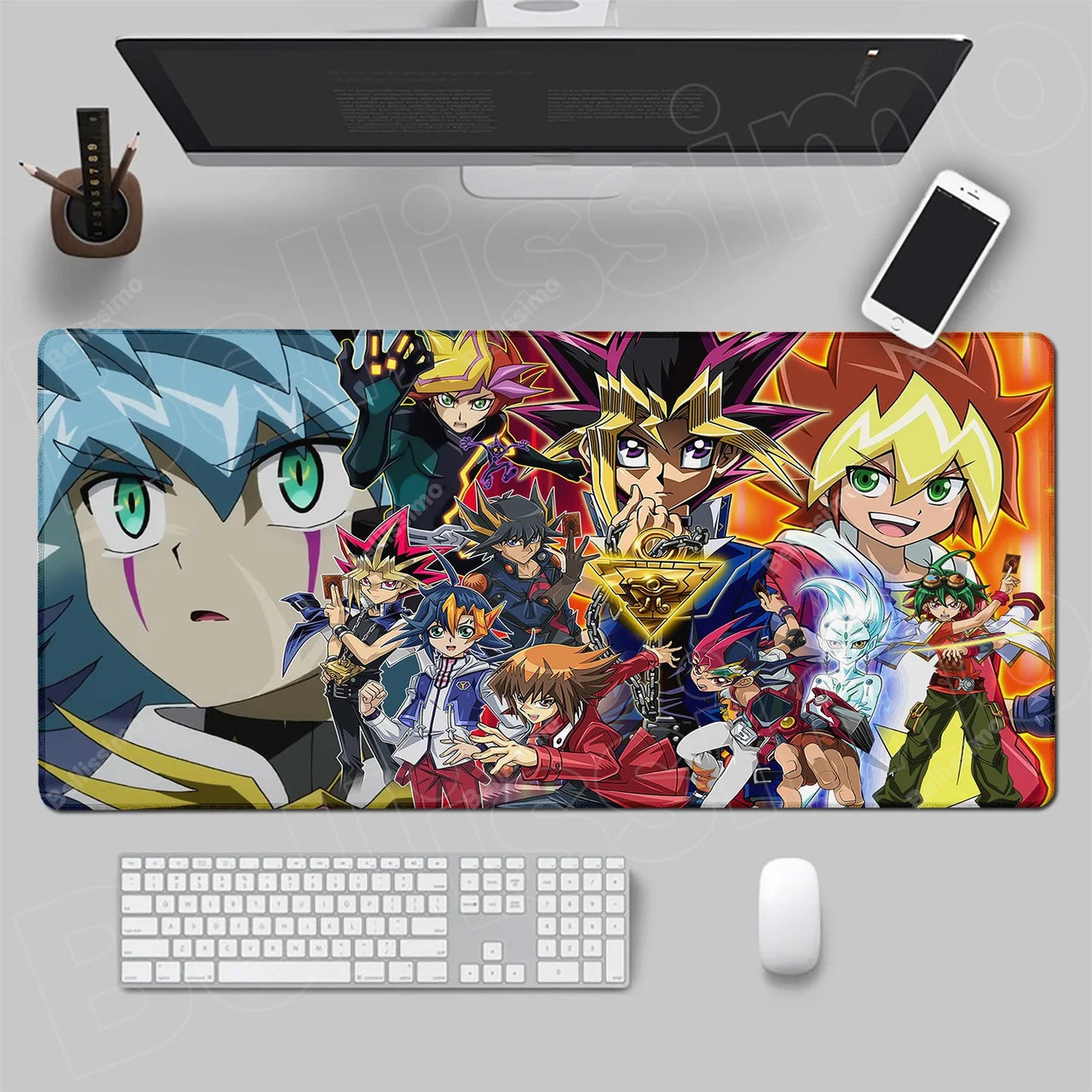 Large Mouse Pad Gamer Yu Gi Oh Mousepad Mats Gaming Pc Computer Accessories Mausepad Rubber Mat Deskmat Office Carpet Anime Desk