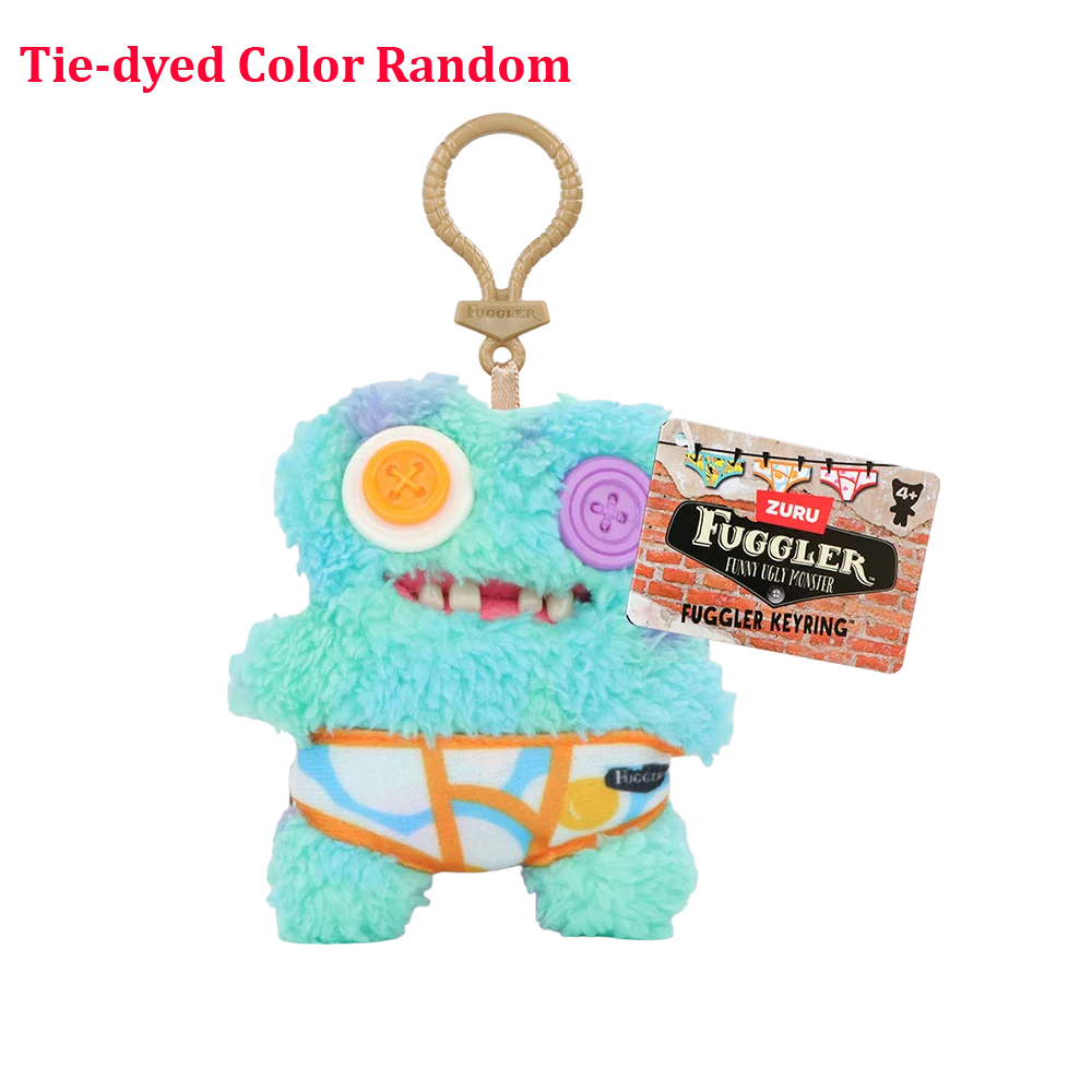 Fuggler Ugly Cute Monster Plush, 4inch Collectible Stuffed Toy, Funny Hairy Alien Doll for Fans Gift