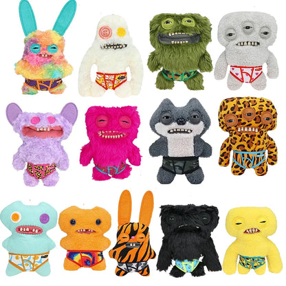 Fuggler WIDE EYED WEIRDO Soft Peluche Plush Doll Teeth Monster Ugly Cute Funny Soft Toy Chlidren Christmas Birthday Gift