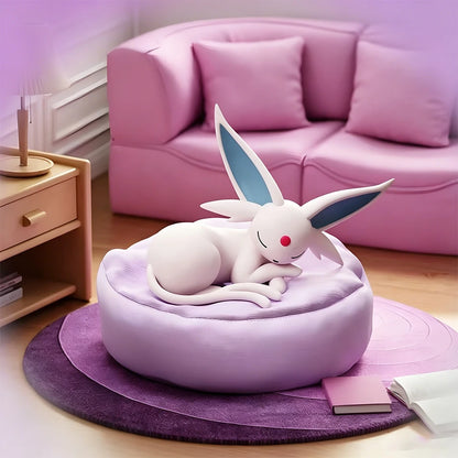Spot Hot Anime Character Eevee Multi Form Series Blind Box Desktop Decoration Ornament Set Toy Scene Building Props Mystery Gift
