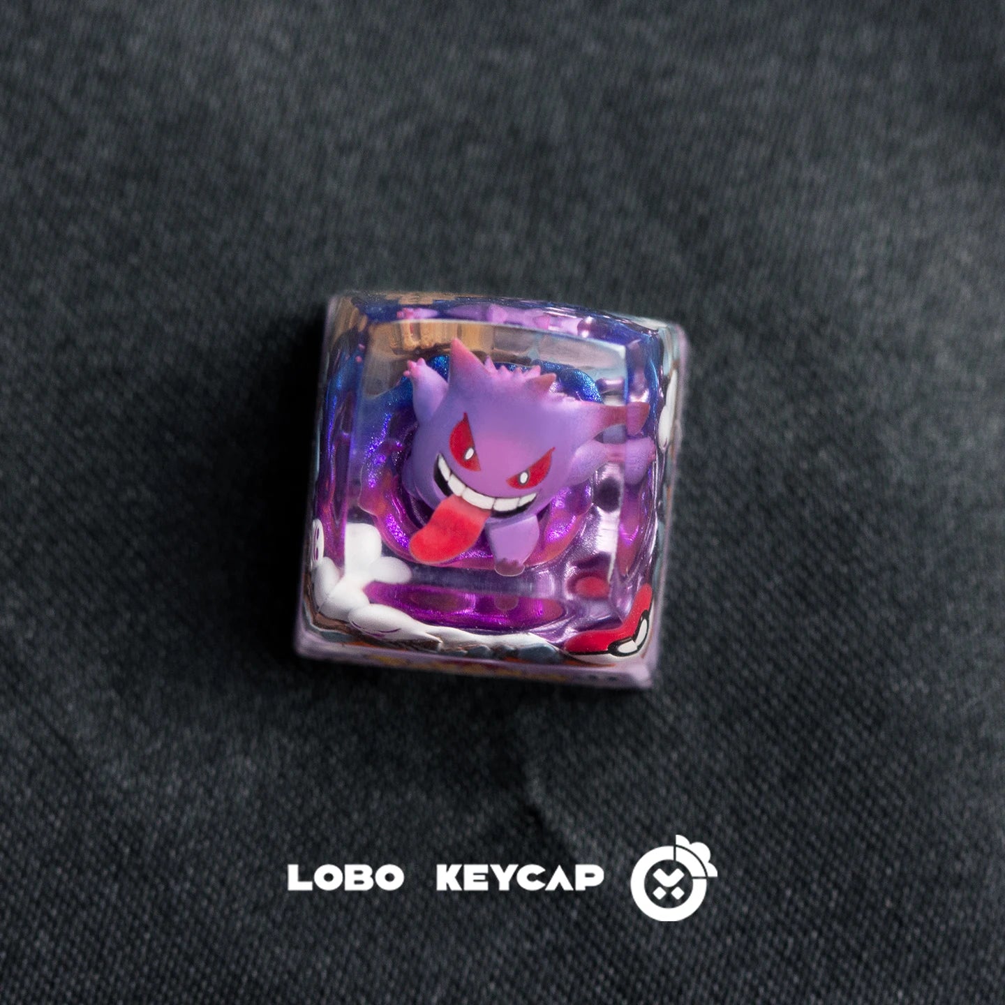 Anime Keycap Pokemon Snorlax Pikachu Gengar Single Handmade Cute Resin Custom Esc For Mechanical Keyboard Enthusiasts Keycaps