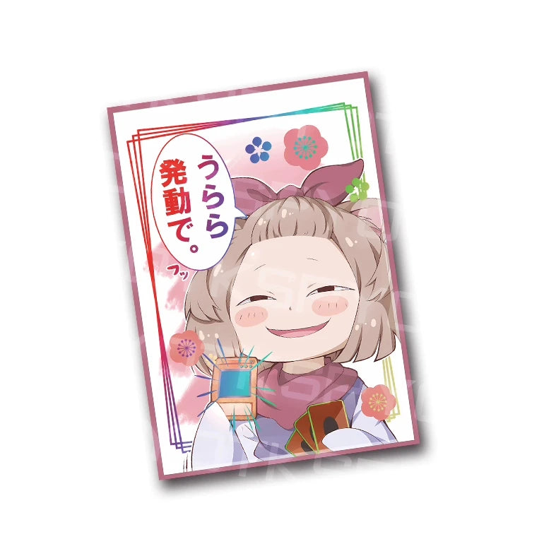 60Pcs/pack PTCG Mix Anime Collect Card Sleeves Cute Alisa Firefly Robin Collect Battle Cards Decoration Card Sleeves 63X90MM