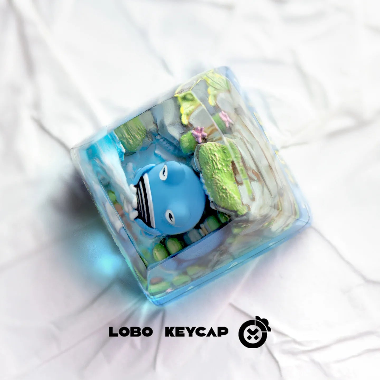 Anime Keycap Pokemon Snorlax Pikachu Gengar Single Handmade Cute Resin Custom Esc For Mechanical Keyboard Enthusiasts Keycaps