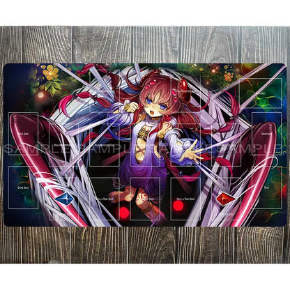 Yu-Gi-Oh Playmat Game Card Pad YGO Yugioh Mat TCG M-003