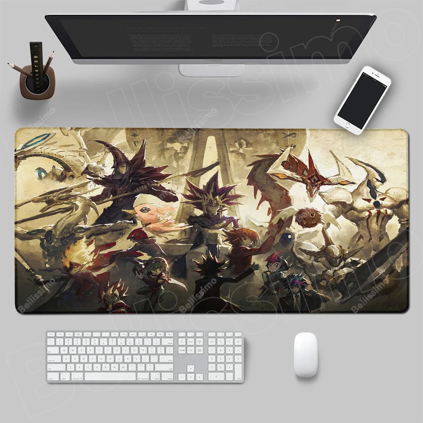Large Mouse Pad Gamer Yu Gi Oh Mousepad Mats Gaming Pc Computer Accessories Mausepad Rubber Mat Deskmat Office Carpet Anime Desk