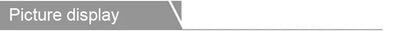 Grey banner with white text reading "Picture display".