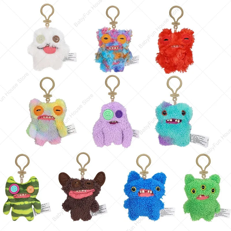 Original Fuggler Ugly Teeth Monster Plush Toy Keychain Pendant