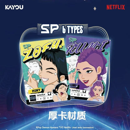 KAYOU Genuine KPop Demon Hunters Card KPop Demon Hunters‑Collectible Trading Cards‑Special Mini Edition‑001‑APAC‑Series 1‑A