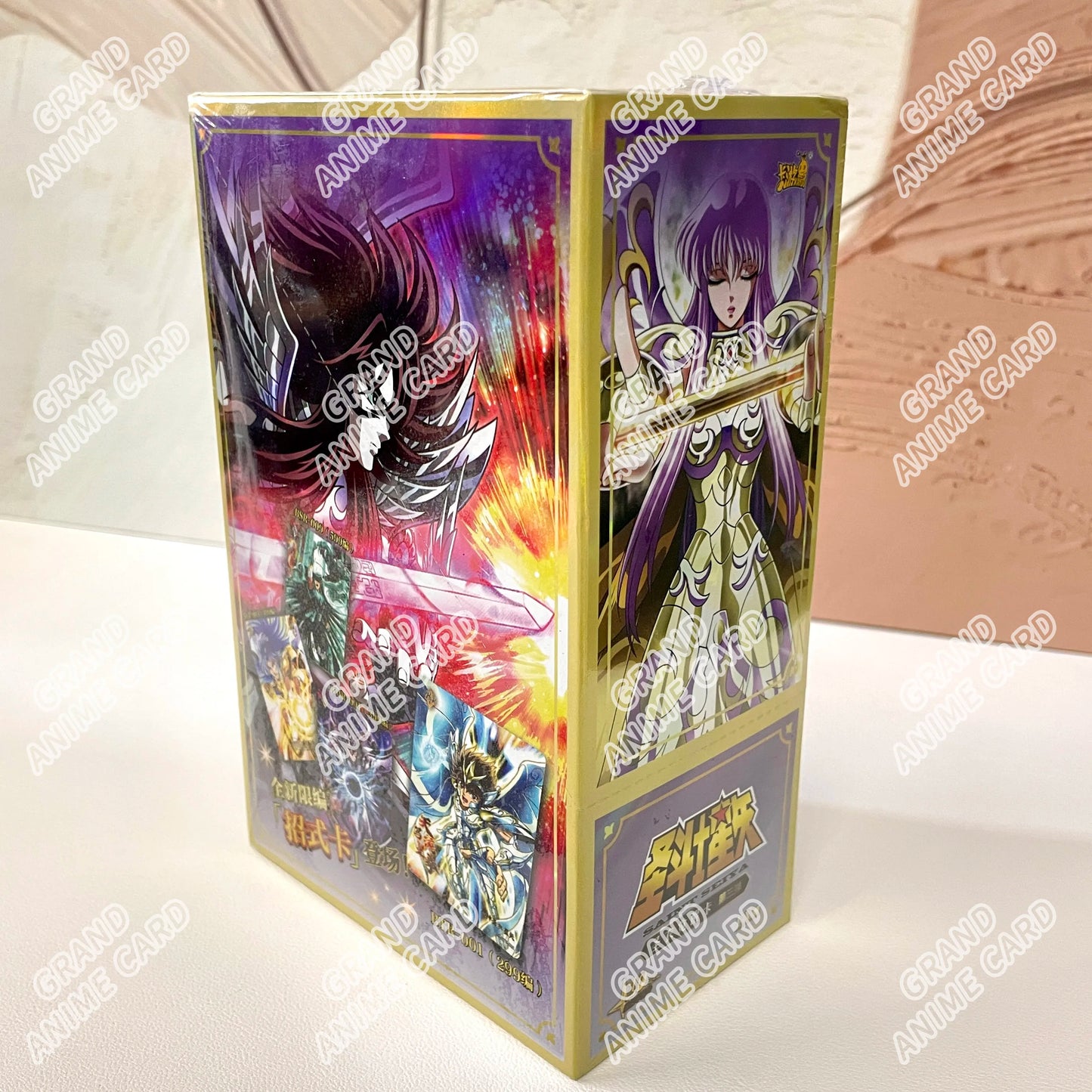 New Kayou Saint Seiya Cloth Awakening Card Box Manga Edition Collectible Card Star Pack Japanese Anime Rare Collection Cards