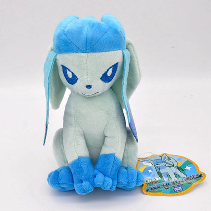 Hot Sale Pokemon Plush Dolls Set - Pikachu Charmander Bulbasaur Squirtle Psyduck Eevee Soft Stuffed Animals Peluche Toy Gifts