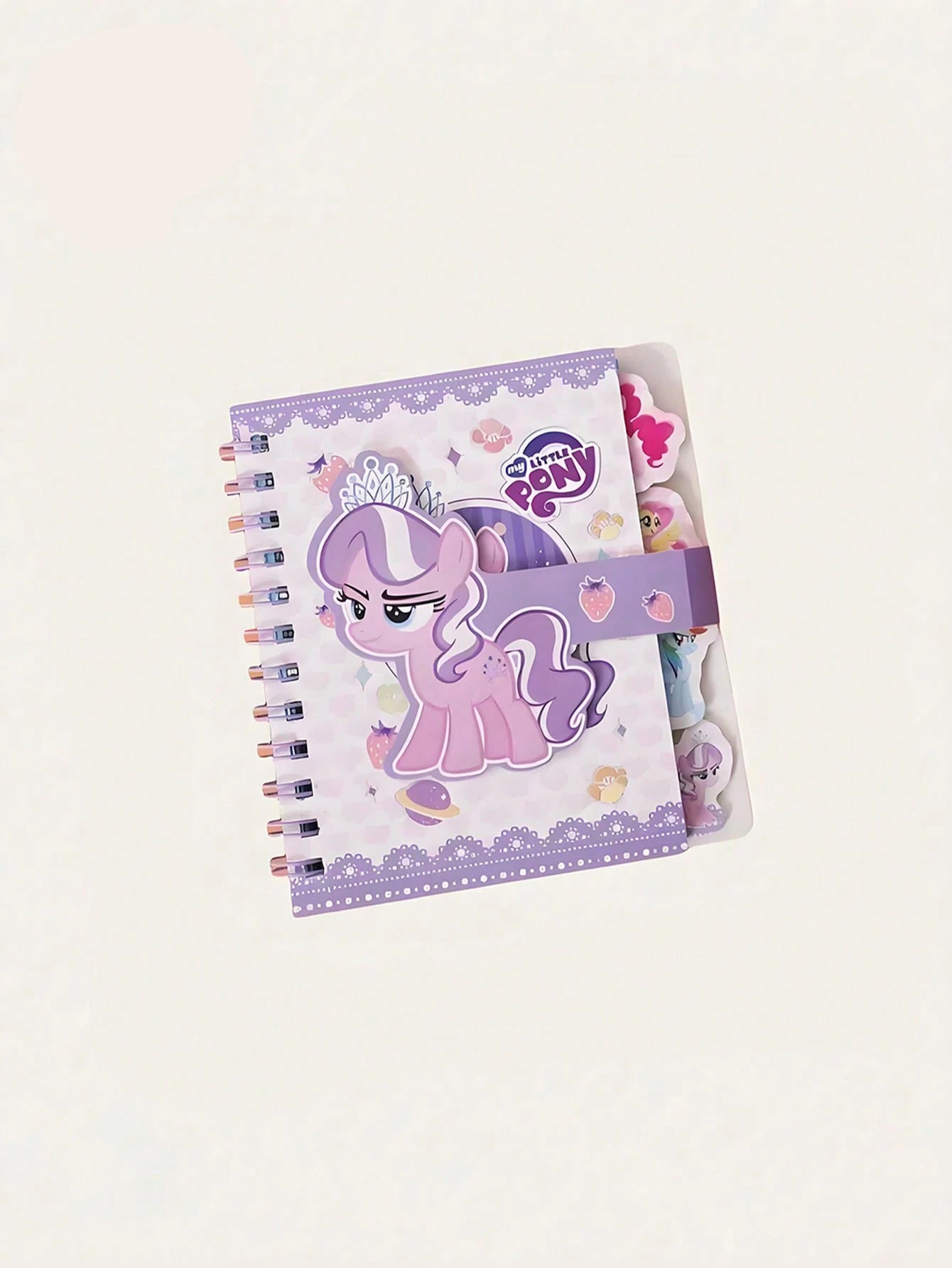 1 Pc Gold Stamping Coil Notebook - Kawaii Anime Cartoon Diary & Planner | Aesthetic Wire-Bound Journal for School & Office