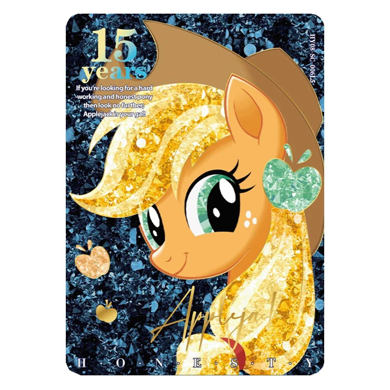 KAYOU Genuine My Little Pony Card Friendship Eternal 6 7 8 Huiyue Series SC SLR SGR UR Cute Princess Anime Collectible Cards Toy