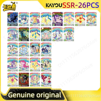 KAYOU Genuine My Little Pony Card T11W10 Friendship Eternal Card Hidden SC ZR SGR SSR Rare Collection Card Toy