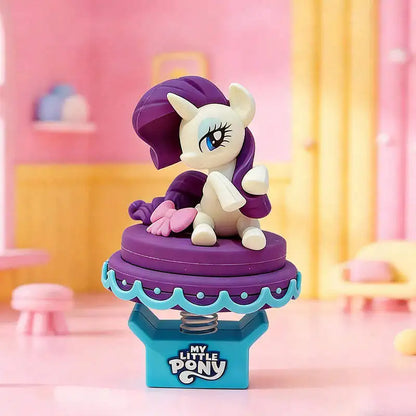 My Little Pony Twilight Sparkle Rarity Rocking Ornament Home Decor Car-mounted Accessories Stress-relieving Toys Gifts Genuine