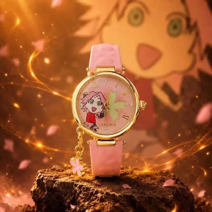 New Original In-Stock Original Valley Anime Narut Shippuden Chibi Watch Series Blind Box Anime Peripheral Trendy Watch Gift