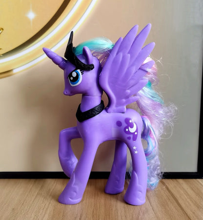 My Little Pony Toy Set Fluttershy Rainbow Dash Twilight Sparkle Princess Cadence Luna Hand Gift