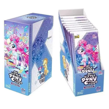 KAYOU Authentic My Little Pony Shining Moon Pack 11th Edition Hidden SC Trading Collectible Cards Toy Gift for Kids Birthday