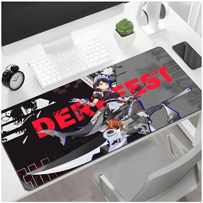 Shark Warrior Zenless Zone Zero Ellen Joe Gaming Desk Mat