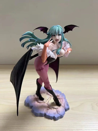 Beautiful Girl Demon Succubus Monica Lilith Felicia Game Around The Animation Hand-Made Ornaments Model