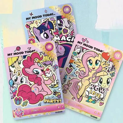 KAYOU Authentic My Little Pony Shining Moon Pack 11th Edition Hidden SC Trading Collectible Cards Toy Gift for Kids Birthday