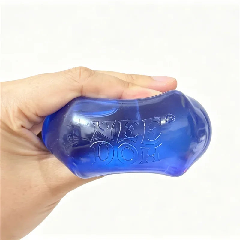 Schylling Needoh Nice Ice Baby 4 Pack Teenie Cube Fidget Relief Sensory Toy Cola Sprite Cube Squish Toy Maltose Non-toxic Gift