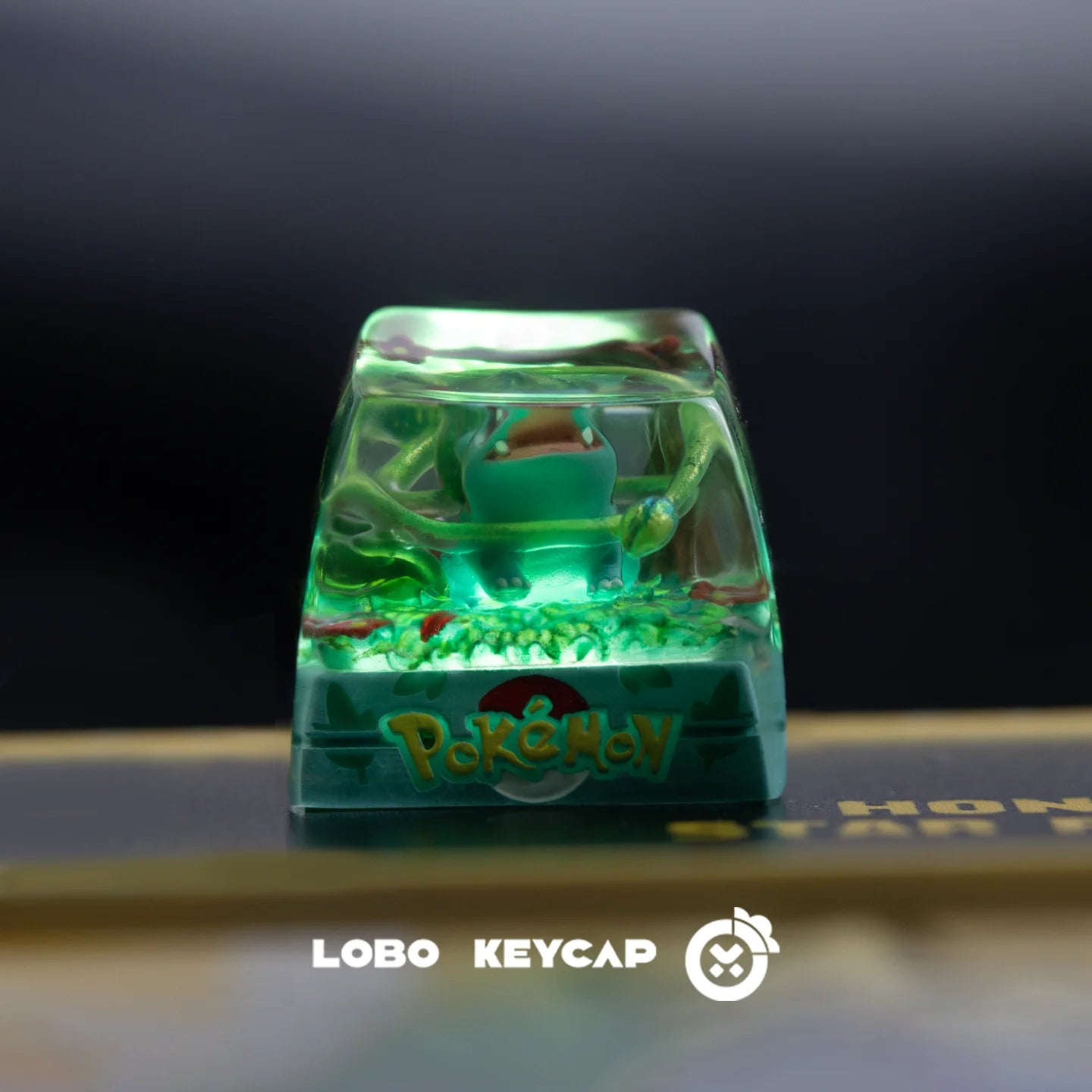 Anime Keycap Pokemon Snorlax Pikachu Gengar Single Handmade Cute Resin Custom Esc For Mechanical Keyboard Enthusiasts Keycaps
