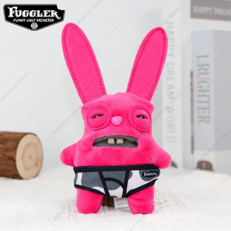 Original Fuggler Ugly Teeth Monster Plush Toy Keychain Pendant