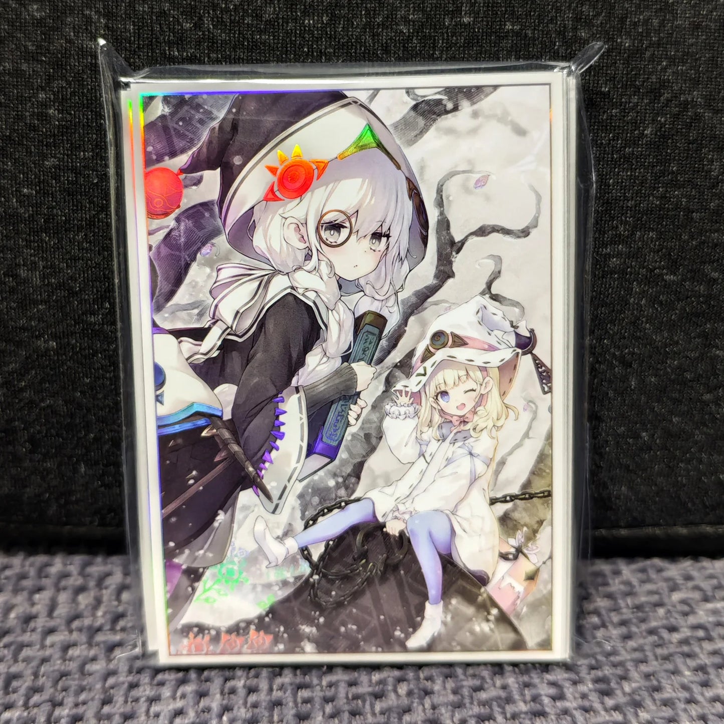 50PCS Yugioh Kurikara Divincarnate Card Sleeves Yu-Gi-Oh! OCG Trading Card Shine Protective Case Cover