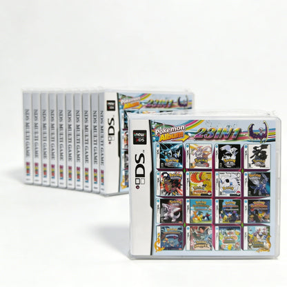 USA English Peripheral Pokemon Console Cartridge NDS Game Card 23 in 1 4300 in 1  White Box R4 Game Cards Collection Boy Gift