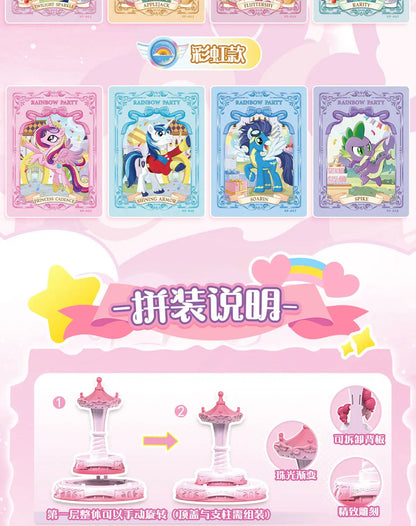 Kayou My Little Pony Magic Rubber Puppet V1 V2 V3 Trendy Blind Box Genuine Eraser Holiday Gift Ornaments