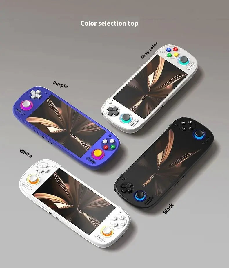 Retroid Pocket 5 Handheld Game Console 5.5'' AMOLED Screen Android13 Joystick RGB Lighting Effect Active Cooling Video Games