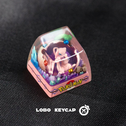 Anime Keycap Pokemon Snorlax Pikachu Gengar Single Handmade Cute Resin Custom Esc For Mechanical Keyboard Enthusiasts Keycaps
