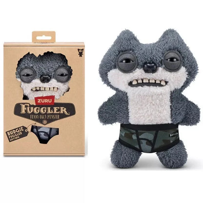 Fuggler WIDE EYED WEIRDO Soft Peluche Plush Doll Teeth Monster Ugly Cute Funny Soft Toy Chlidren Christmas Birthday Gift