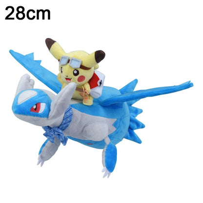 Pokemon Pikachu Morpeko Gengar Cosplay Toy Snorlax Garchomp Tyranitar Hydreigon Anime Eevee Lapras Stuffed Plush Charizard doll