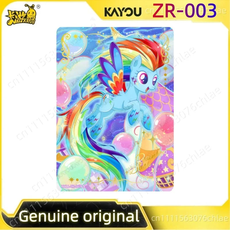 KAYOU Genuine My Little Pony Card T11W10 Friendship Eternal Card Hidden SC ZR SGR SSR Rare Collection Card Toy