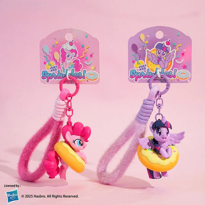 Official My Little Pony Donut Charm Bracelet Adjustable Wristband And Bag Chain Cute Kawaii Gift For Fans Friendship