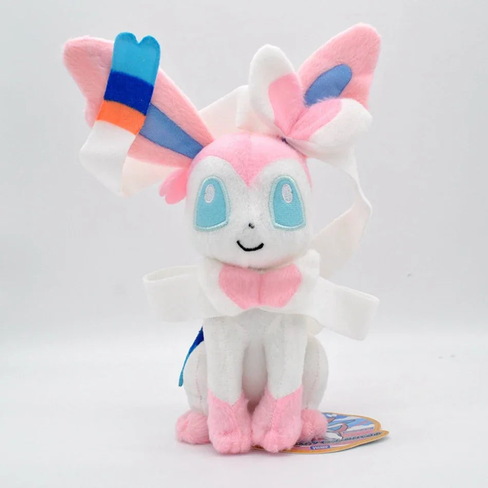 2026 Pokemon Plush Dolls Set - Soft Stuffed Animals Pikachu Charmander Bulbasaur Squirtle Psyduck Eevee Peluche Toy Gifts