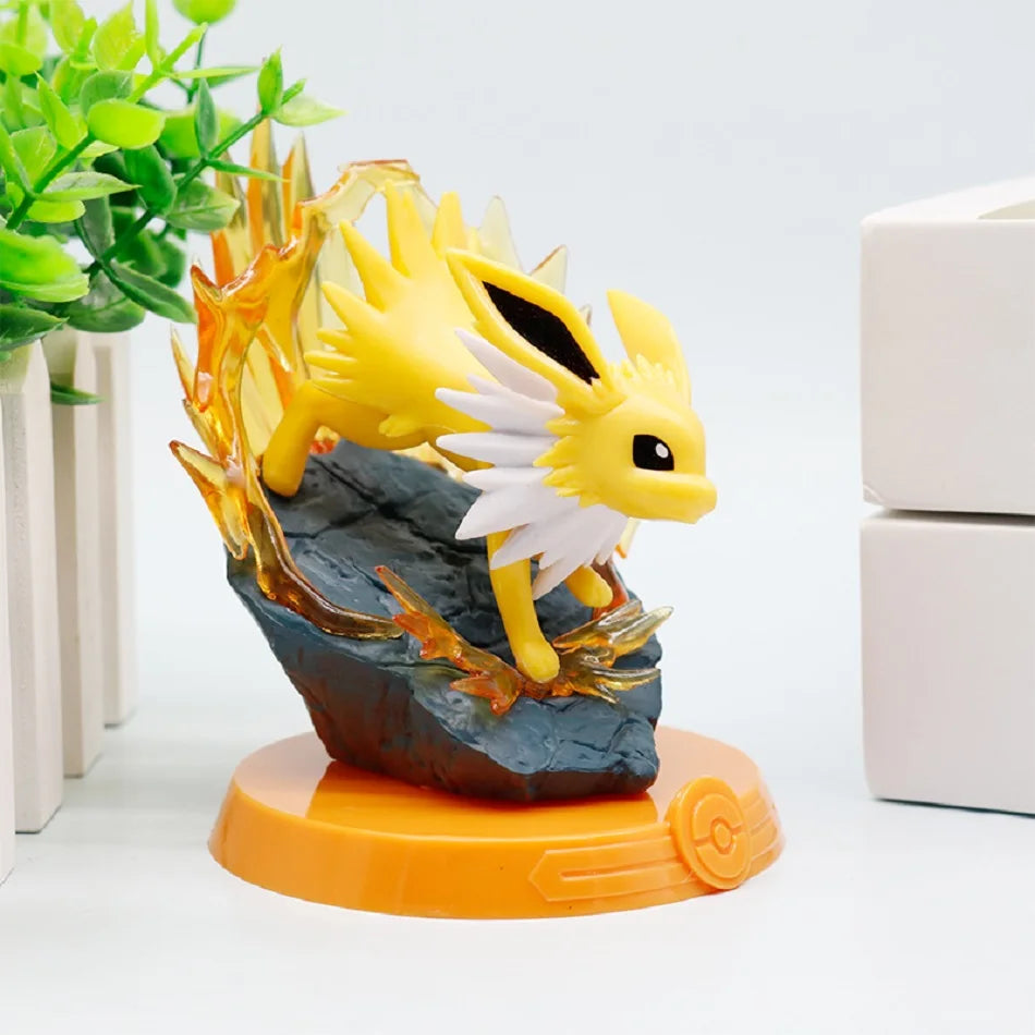 8 style Pok é mon Action Doll Pikachu Adventure Eevee Blind Box Anime Model Desktop Decorations Pok é mon Toys Boy Birthday Gift