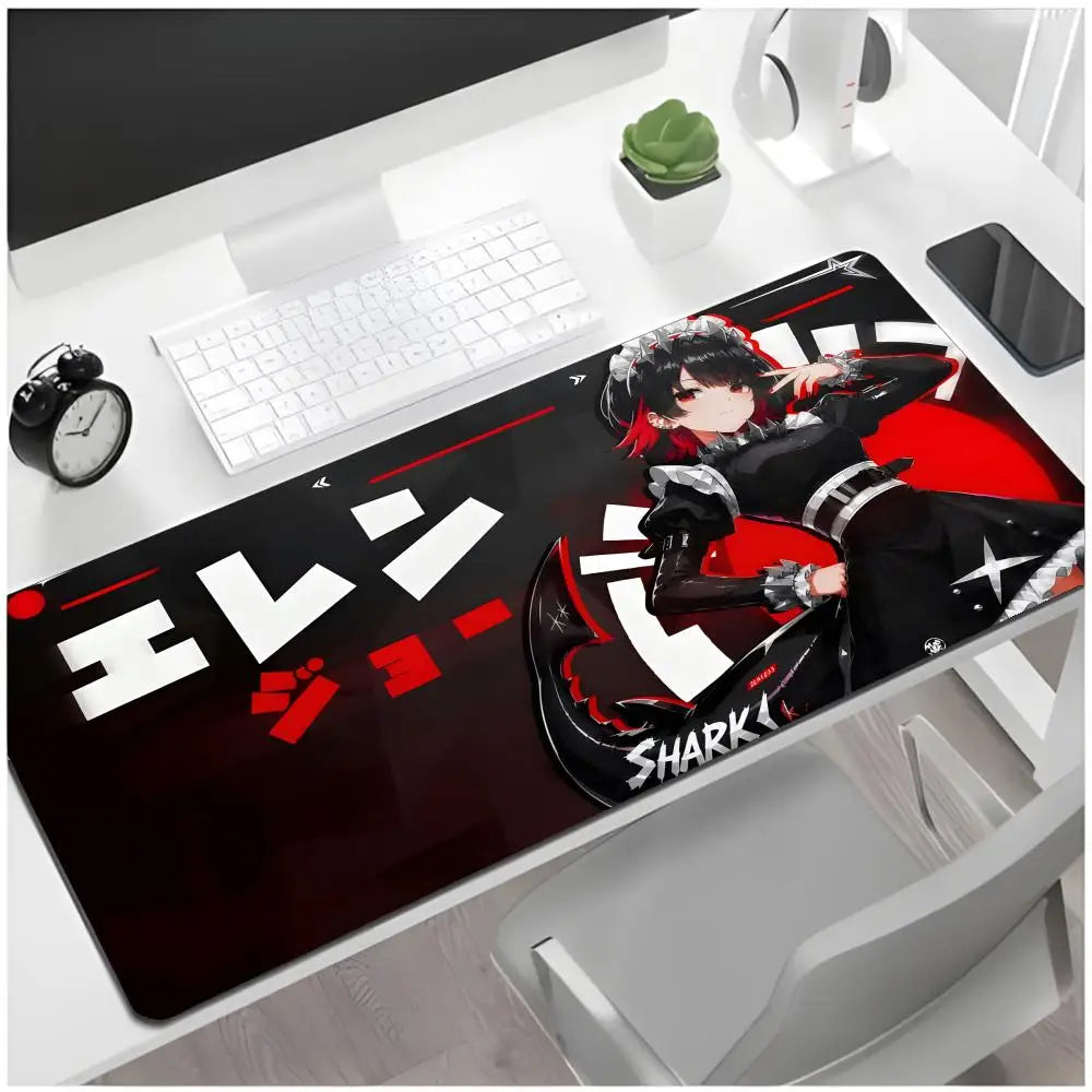 Shark Warrior Zenless Zone Zero Ellen Joe Gaming Desk Mat