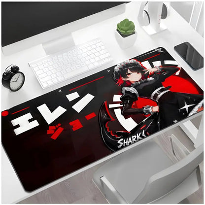 Shark Warrior Zenless Zone Zero Ellen Joe Gaming Desk Mat