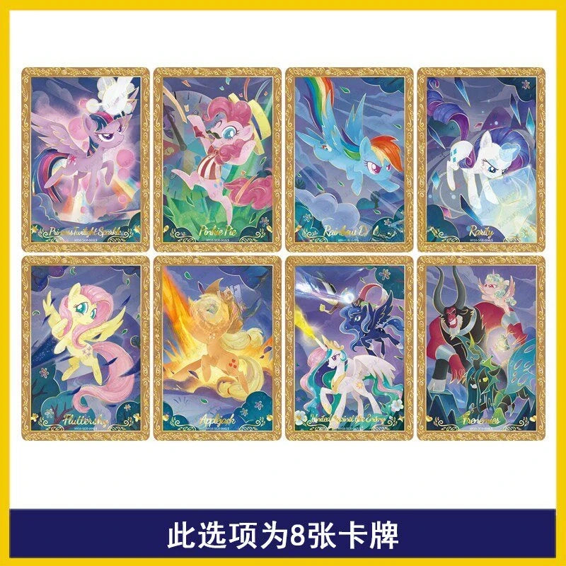KAYOU Genuine My Little Pony Card Friendship Eternal Twilight 9/10 Series SC SGR UR ZR Cute Princess Anime Collectible Card Toy